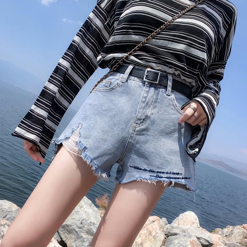 Quần Short Jeans Rách Thời Trang Nữ Cá Tính