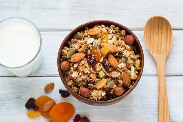 Granola Ngũ Cốc Yến Mạch Mix Hạt Dinh Dưỡng DTFood