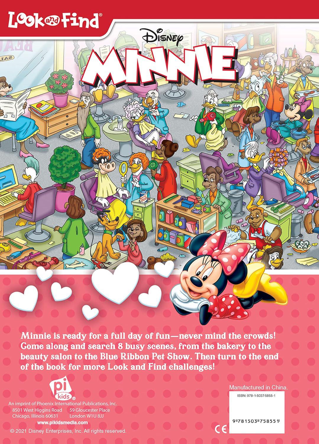 Sách ngoại văn: Look And Find - Midi Minnie Mouse
