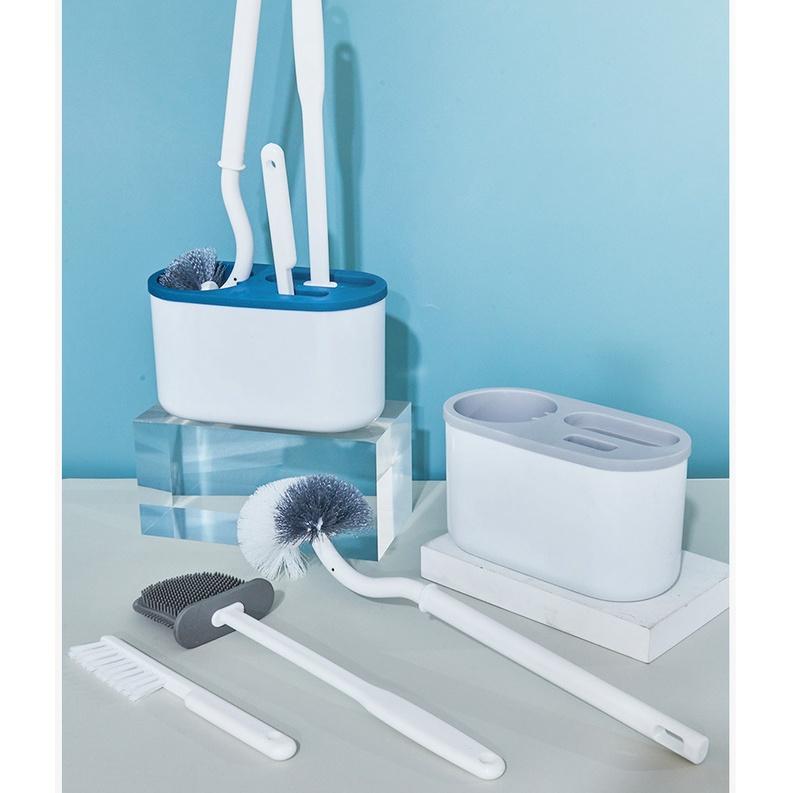 Dụng Cụ Chà Rửa Toilet 3in1