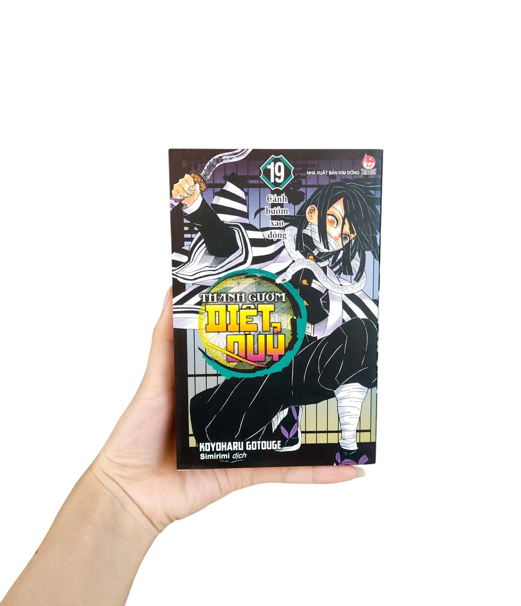 Sách - Thanh Gươm Diệt Quỷ - Kimetsu No Yaiba - Tập 19 - Cánh Bướm Xao Động (Tái Bản 2025)