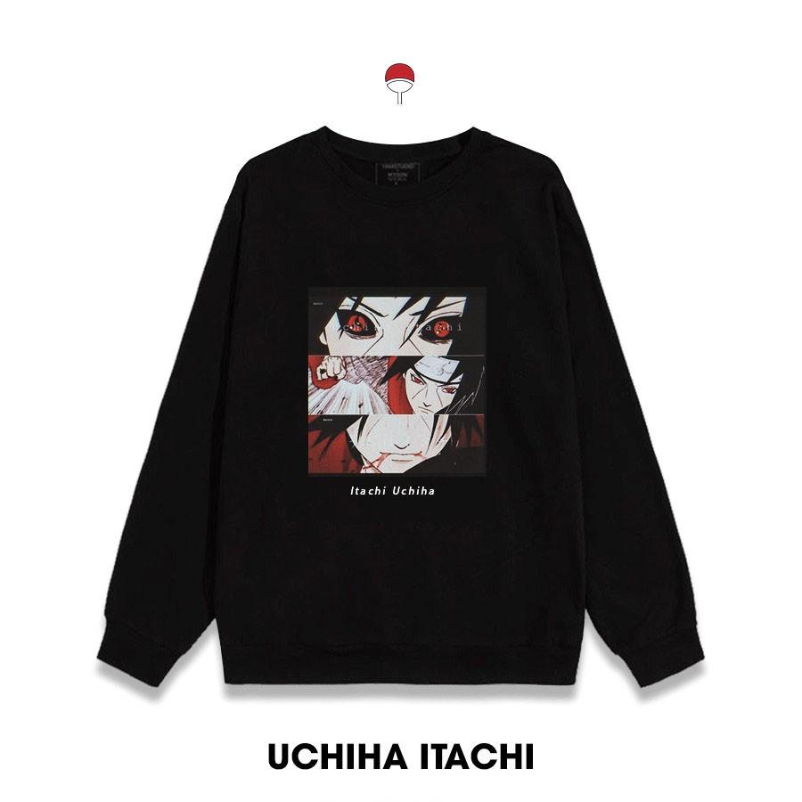 HOTÁo Sweater in hình Itachi Uchiha | áo Naruto đẹp giá siêu rẻ nhất vịnh bắc bộ