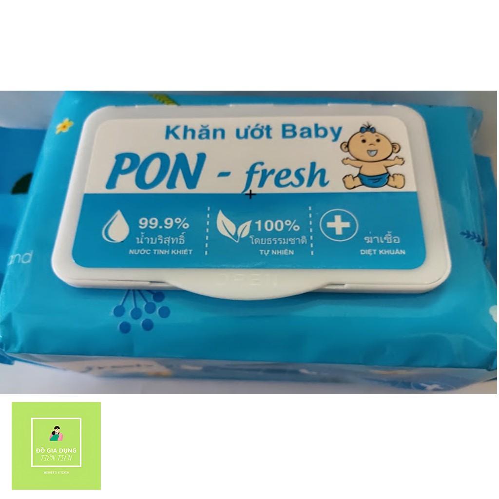 KHĂN ƯỚT PON - FRESH BABY / THÍCH HỢP VỚI MỌI LOẠI DA