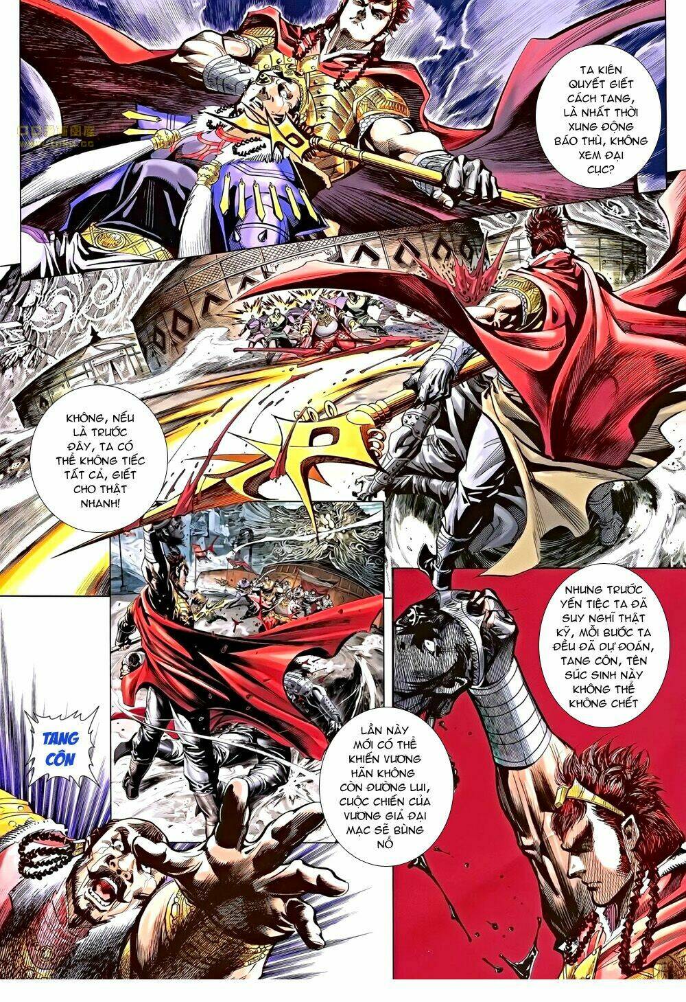 thiên tử truyền kỳ 8 - thương thiên bá hoàng chapter 56 2