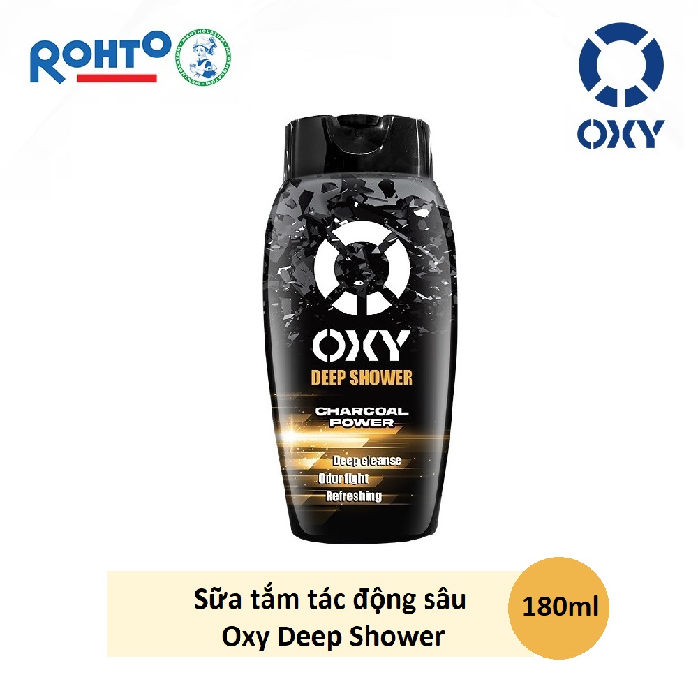 Sữa tắm cho nam sạch sâu, khử mùi cơ thể Oxy Deep Shower