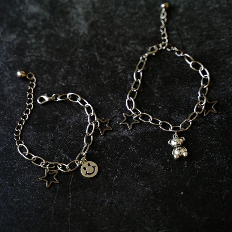 Vòng xích charm các hình