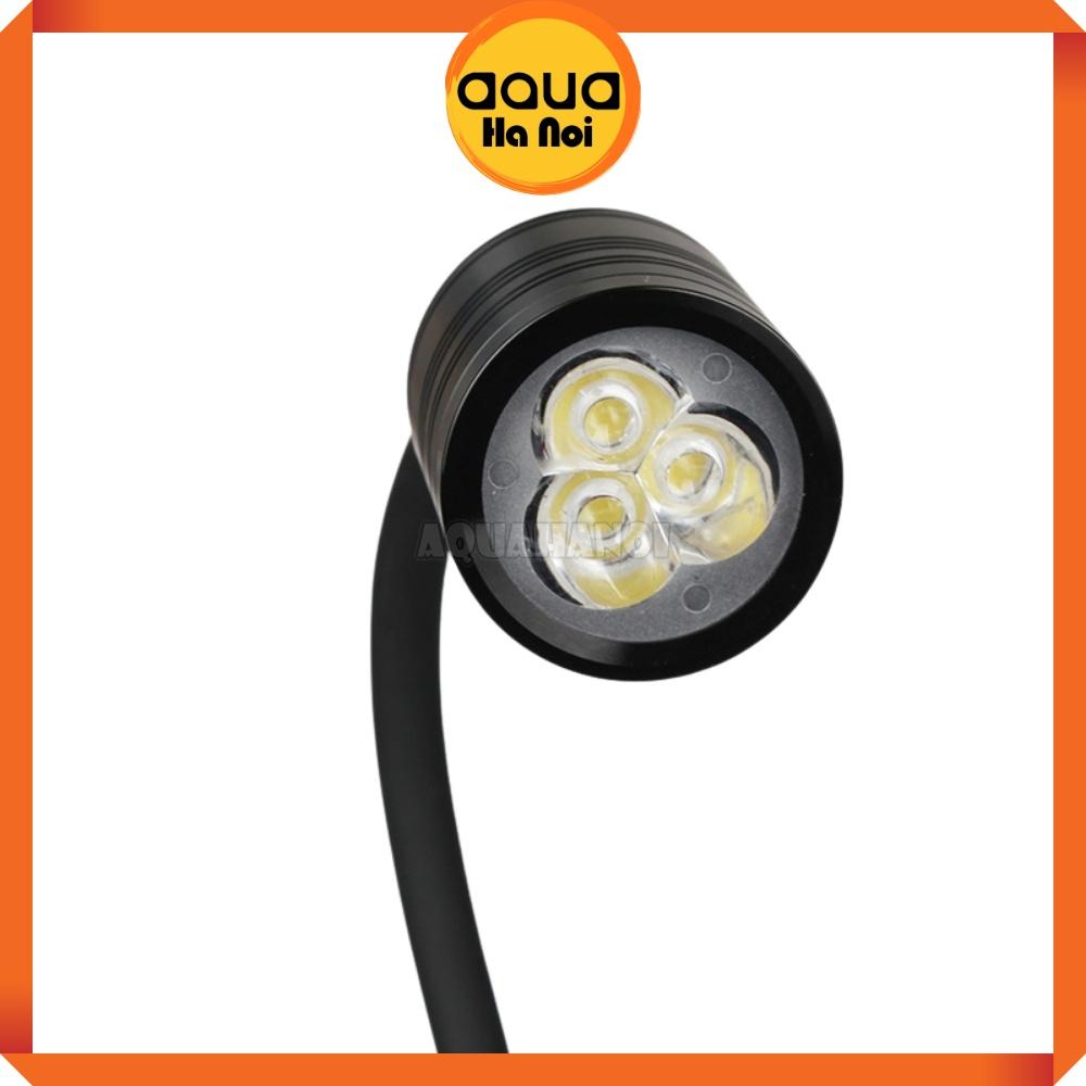 Đèn LED rọi hồ cá cảnh thủy sinh Biotop - 3w/5w/7w - 3 chế độ sáng trắng/ vàng/ trắng vàng ấm