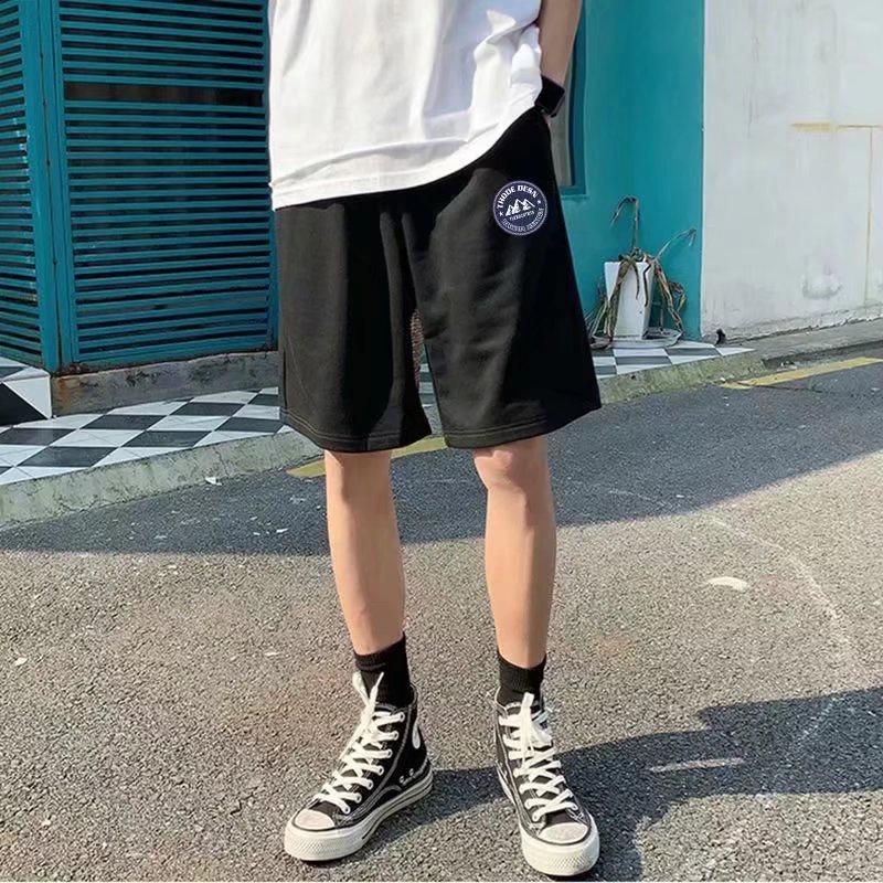 Quần Short Thể Thao Rút Dây In Họa Tiết Dãy Núi Tuyết Cho Nam Size M-5XL