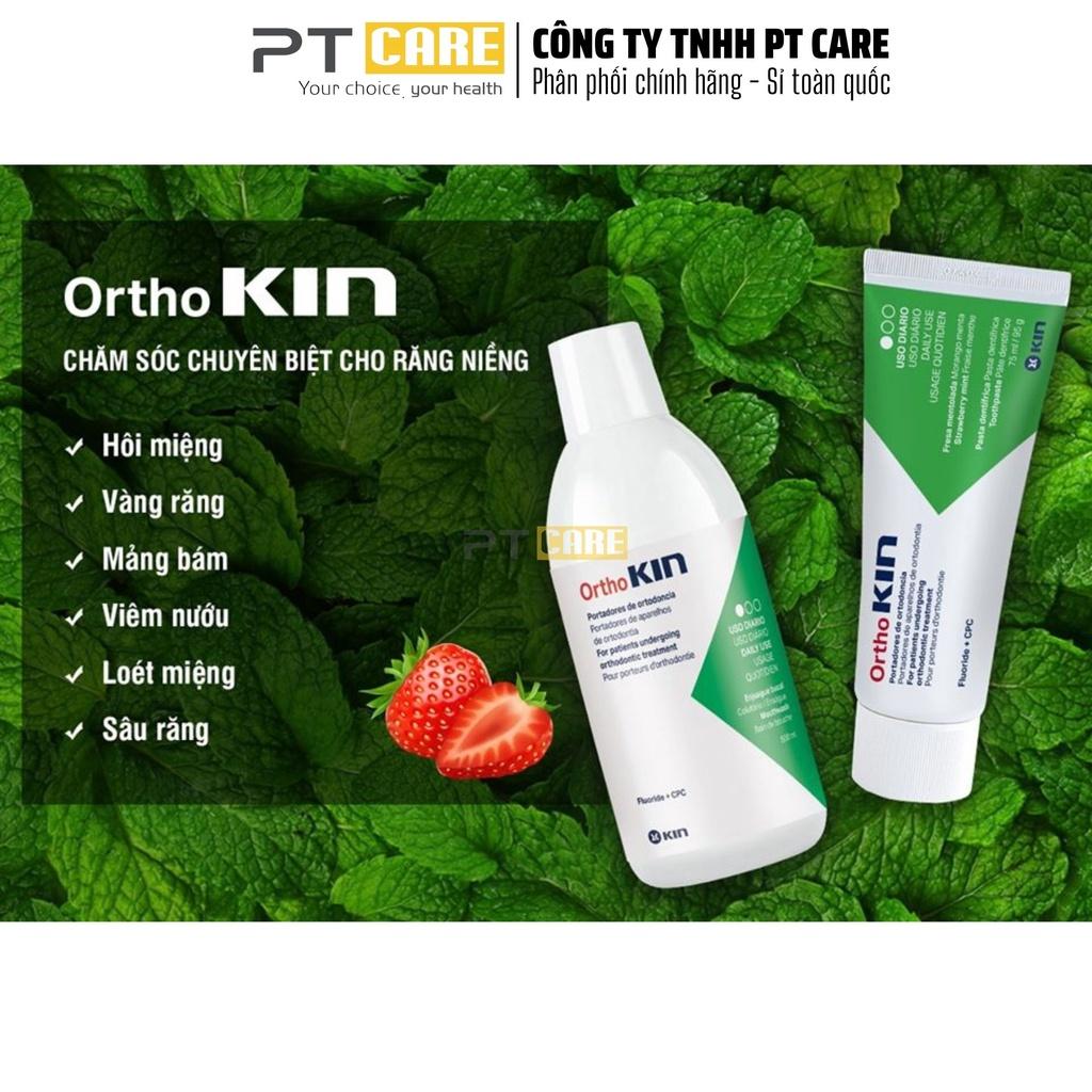 Nước súc miệng Kin Gingival Viêm Nướu, B5, Sensikin Ê Buốt, Fluor Kin Trẻ Em, Ortho Kin Niềng Răng Chỉnh Nha