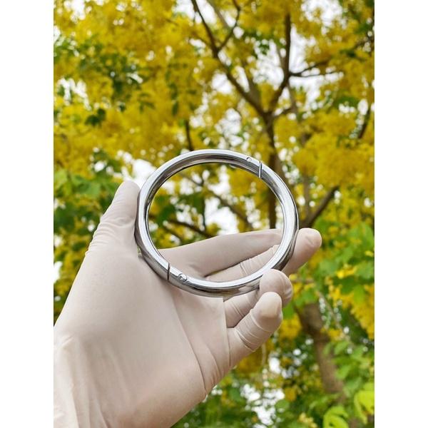 Vòng mũi bò inox 304 - Khuyên sỏ mũi bò inox cao cấp ốc chìm