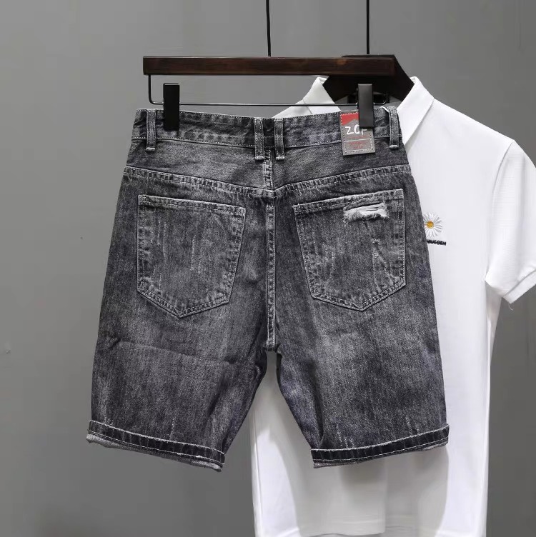 Quần Short Jean cao cấp co dãn tốt Thương Hiệu Chandi, phong cách hàn quốc mẫu mới nhất MR8010