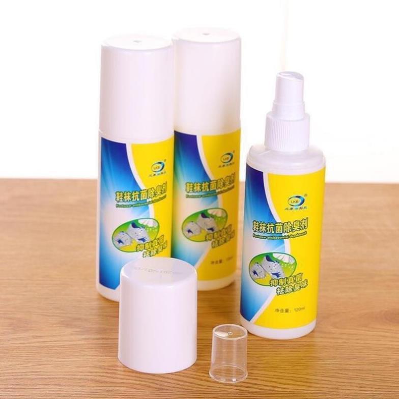 Chai Xịt giày chống hôi chân hiệu quả tiện lợi 120ml