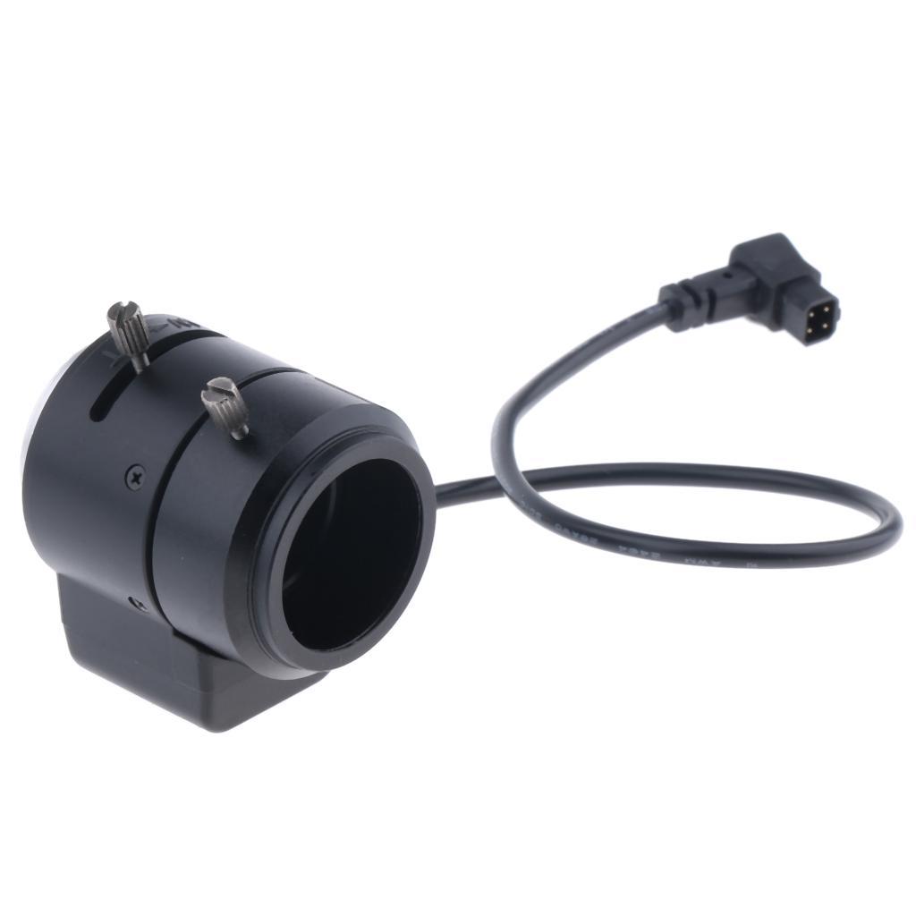 Camera Varifocal IR Lens 2MP 2.8-12mm F1.4 CS Mount Auto Iris 1/2.7'' Format