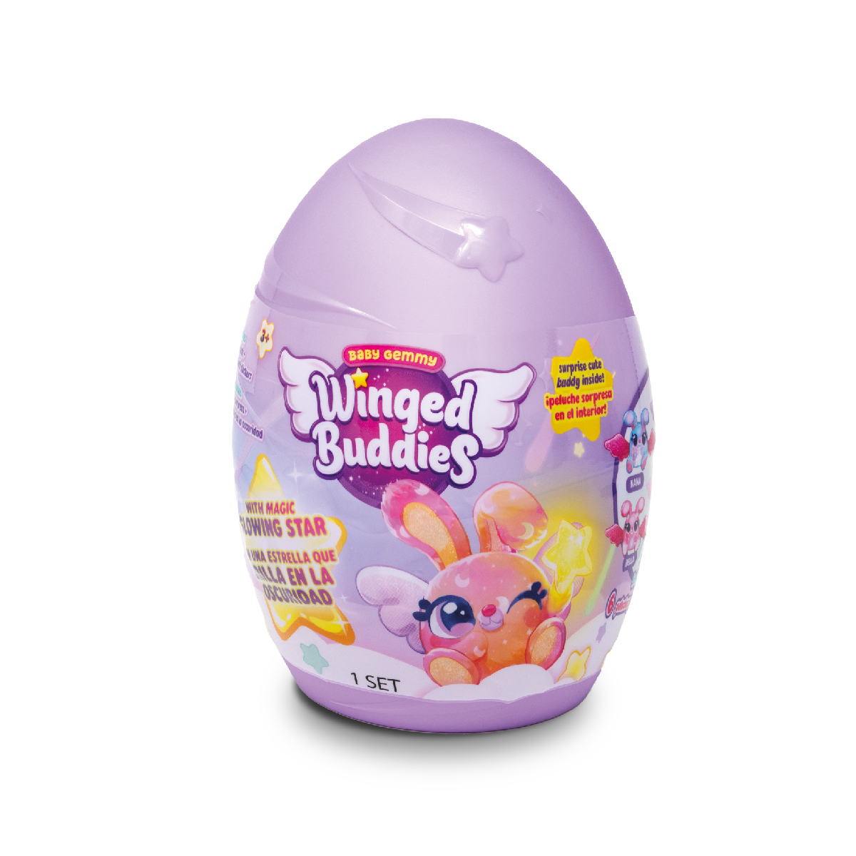 Đồ Chơi Thú Cưng Quả Trứng Baby Gemmy -Thỏ Đáng Yêu PLUSH TOY GD051D1 - Giao Hàng Ngẫu Nhiên