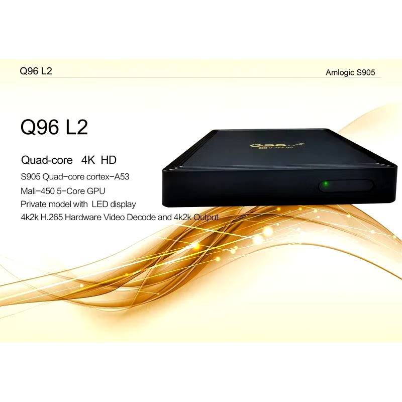 Box Q96 L2 Android 11, bản nâng cấp mới nhất 2024, Ram 4Gb+Room 64Gb, Amlogic S905L2 Quad Core 2.4G 5G Dual WIFI 4K UHD Bluetooth 4.1, xem 108 kênh truyền hình trong nước miễn phí, Hàng nhập khẩu