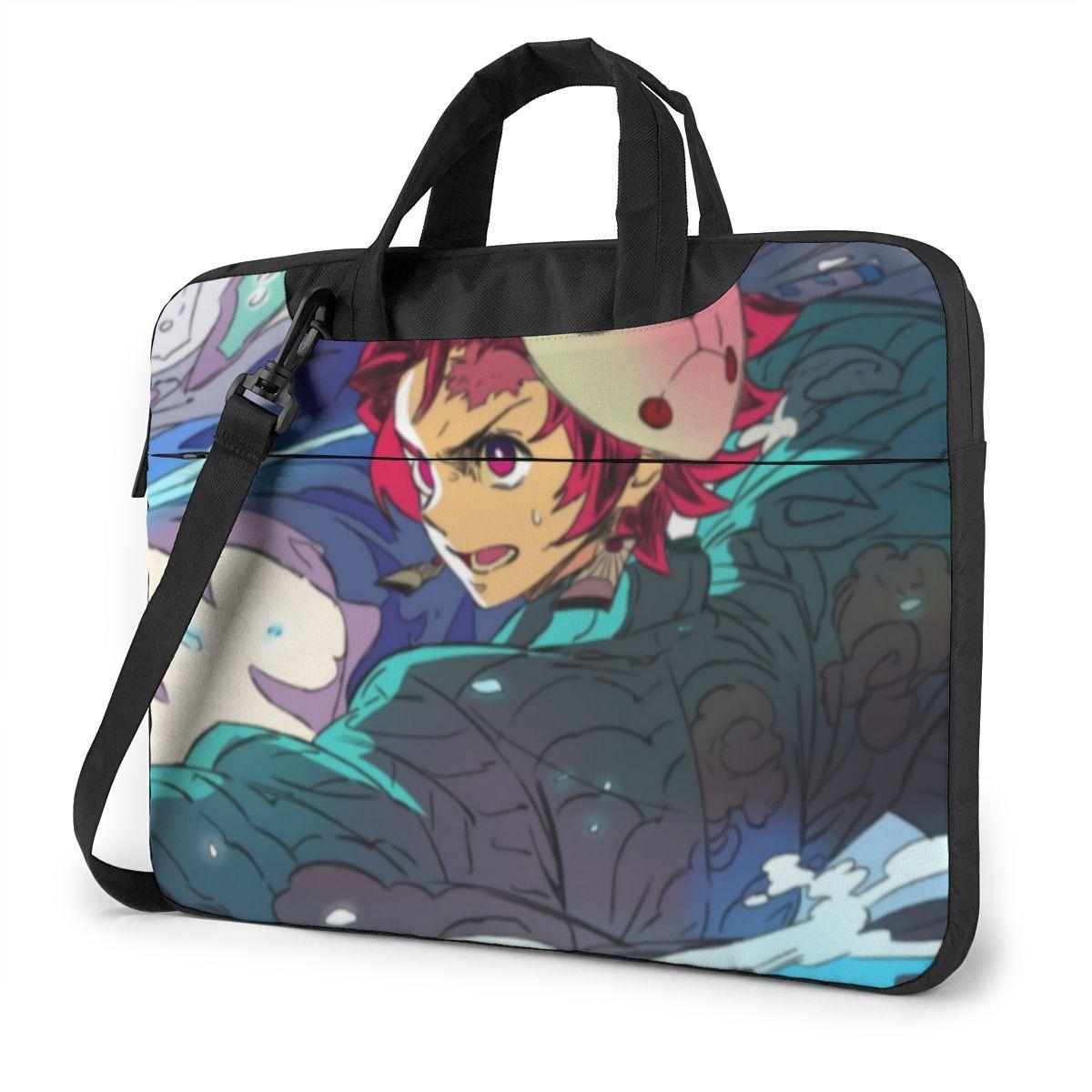 Anime Laptop Túi Xe Đạp Ly Hợp Túi Máy Tính Mang Laptop Thời Trang Túi