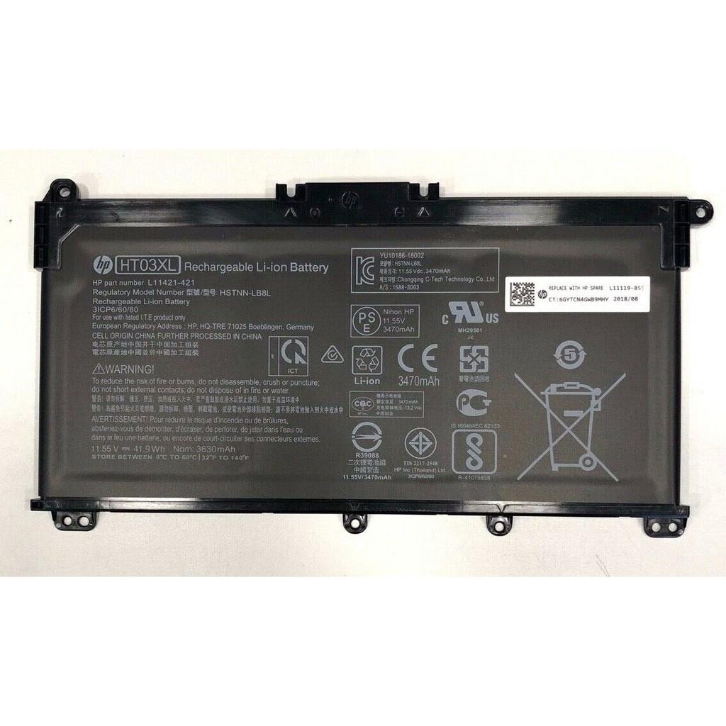 PIN LAPTOP HP HT03XL HSTNN-IB8O L11421-1C1 L11119-855 HSTNN-UB7J,14-CE0014TU 14-CE0000,14-CF 15-CS 17-CA