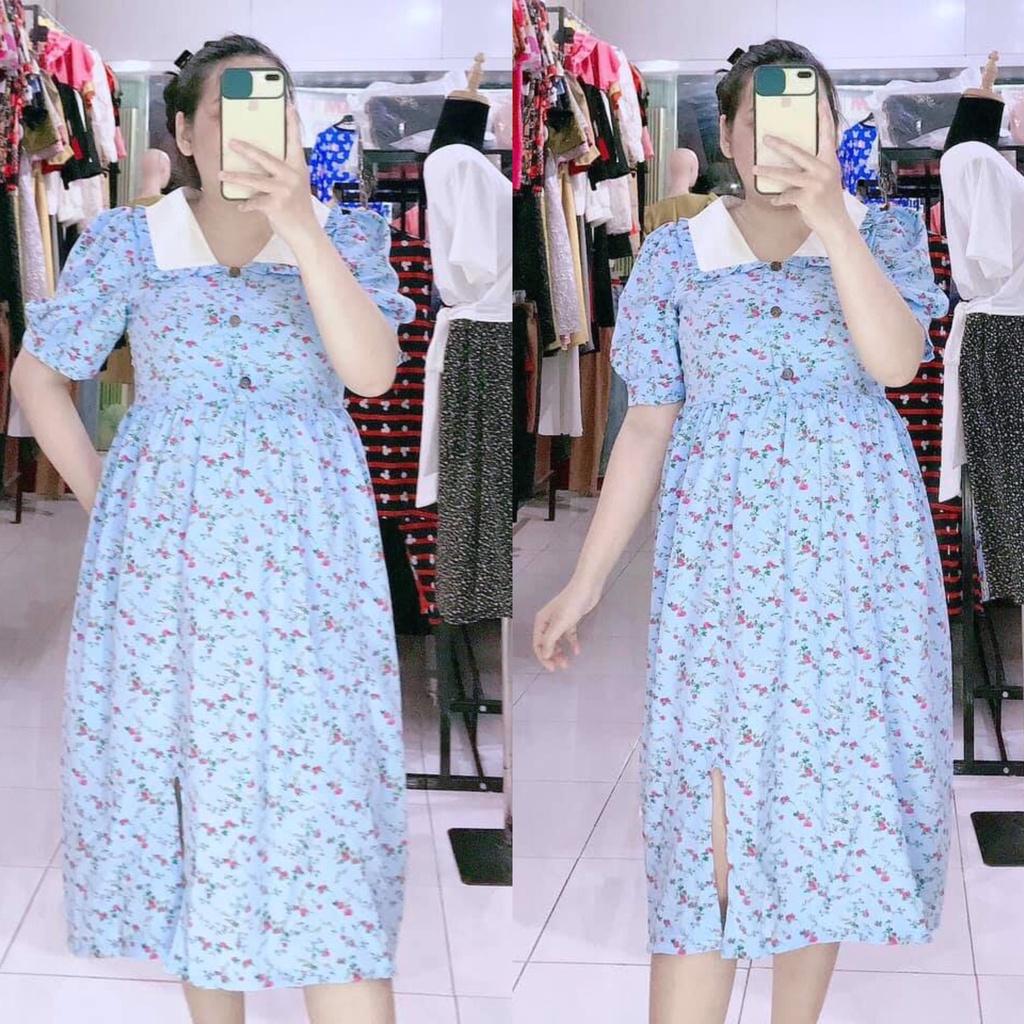 ĐẦM HOA NHÍ BÂU SEN TRẮNG BIGSIZE 58-90KG