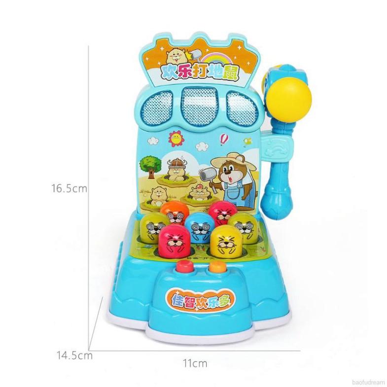 Đồ chơi đập chuột hamster có nhạc vui nhộn cho bé