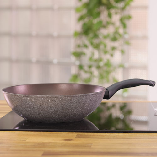 Chảo xào/ Chảo đa năng Neoflam Reverse 30cm màu ghi xám