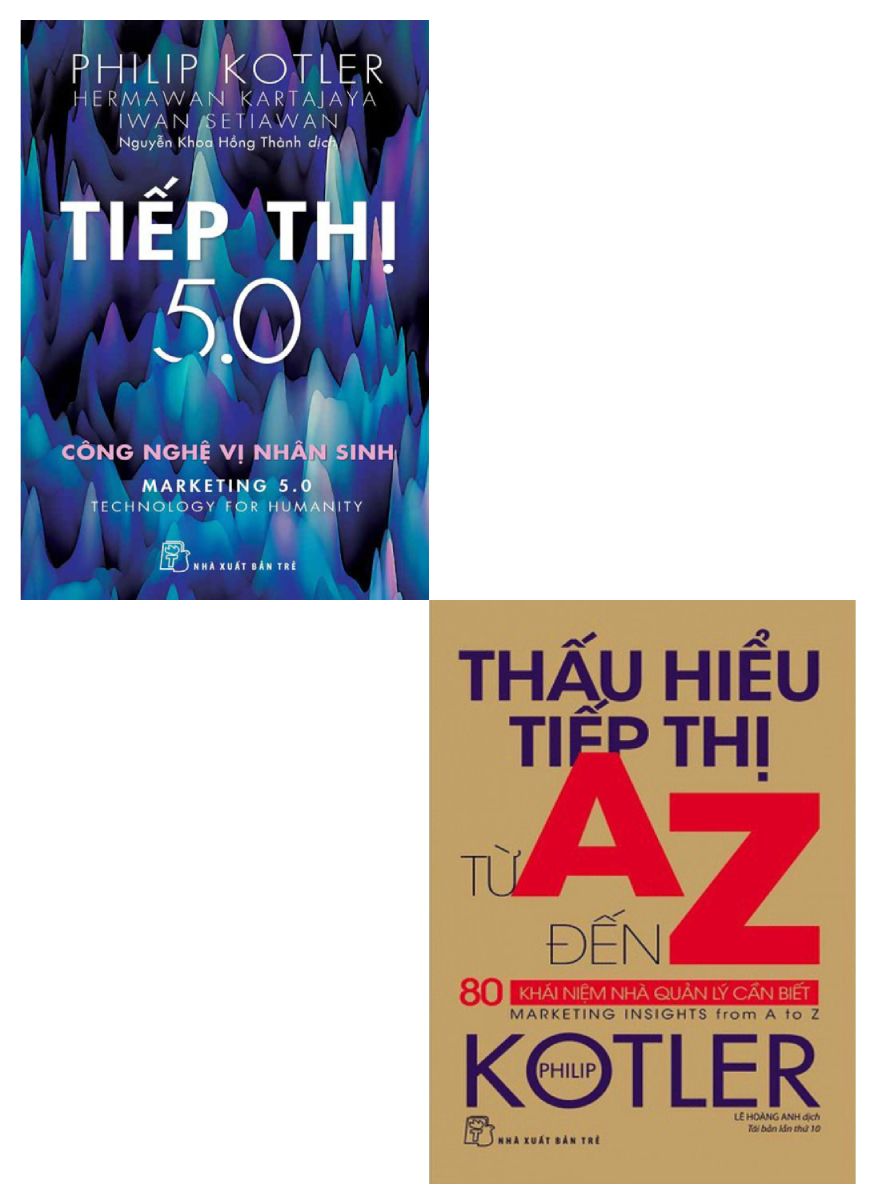 Combo Thấu Hiểu Tiếp Thị Từ A Đến Z + Tiếp Thị 5.0