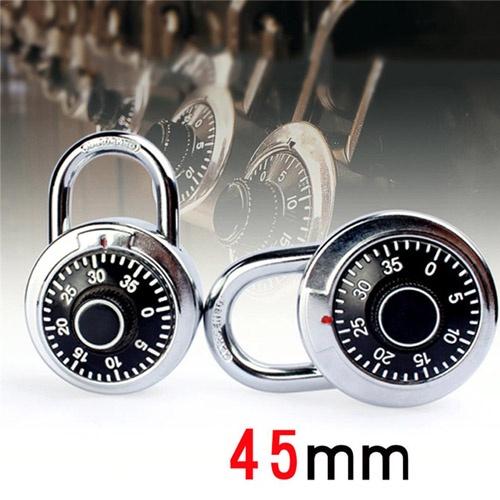 Ổ khoá mật khẩu 50mm bảo mật chuyên nghiệp kết hợp với bộ quay số hình tròn cố định