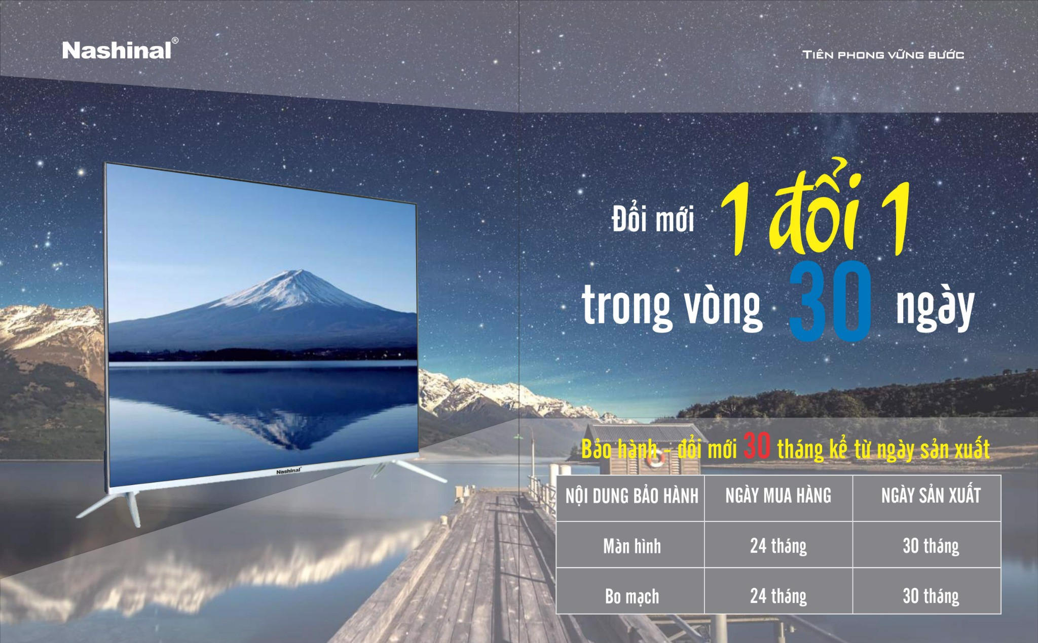 Tivi NASHINAL 55 inch LE-55FK890 điều khiển giọng nói