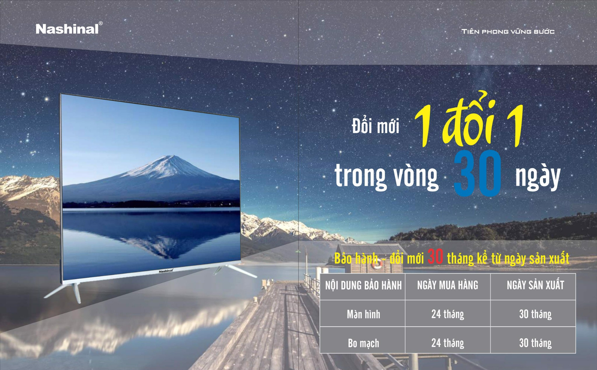 Tivi NASHINAL 50 inch LE-50FK890 điều khiển giọng nói ( Hàng Chính Hãng )