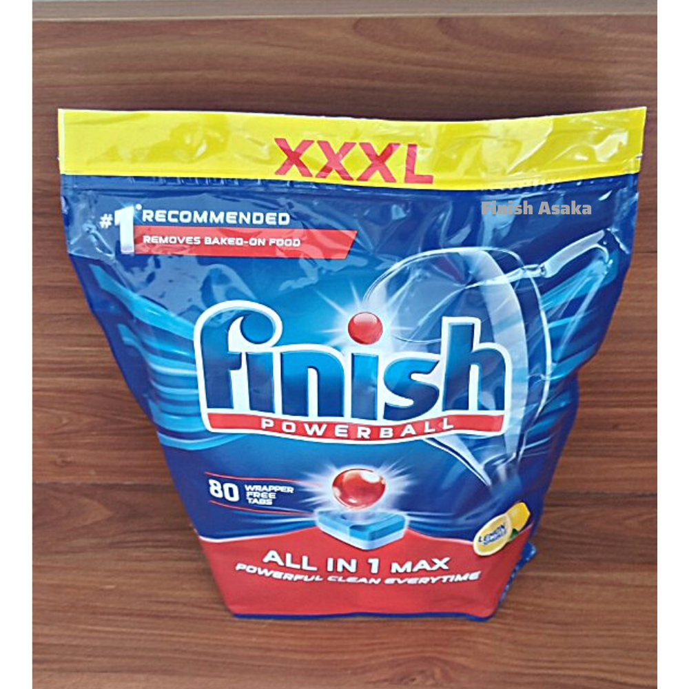 Viên rửa bát Finish All In 1 Max 80 viên/ Túi