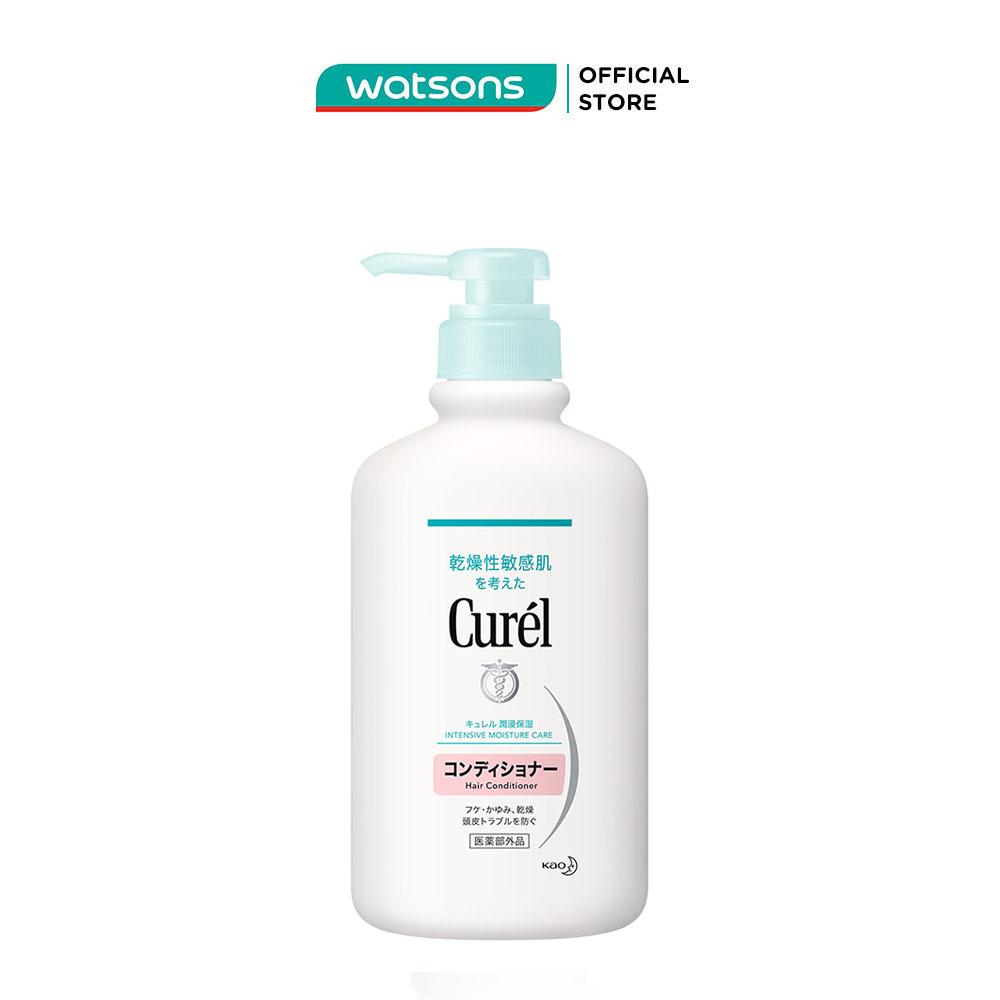 Dầu Xả Curél Intensive Moisture Care Conditioner Cấp Ẩm Chuyên Sâu Cho Da Đầu Khô Và Nhạy Cảm 420ml