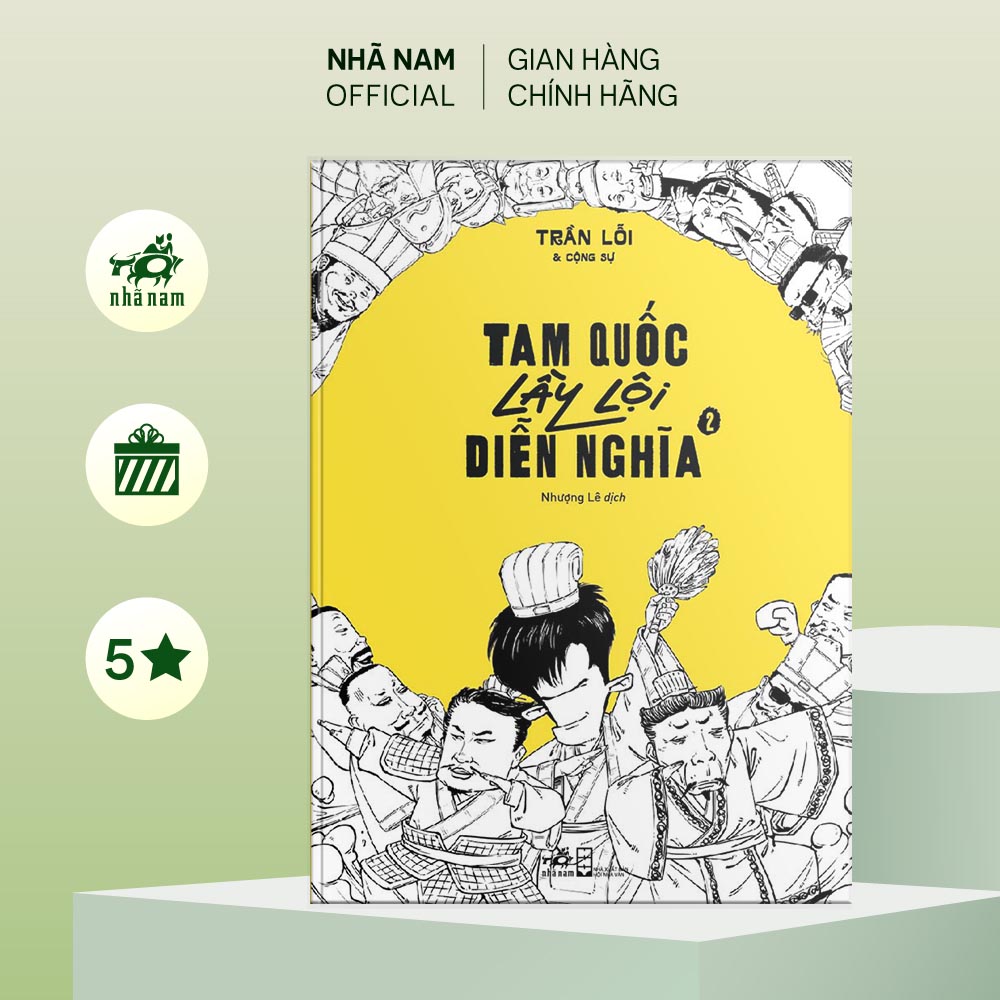 Sách - Tam Quốc lầy lội diễn nghĩa (Tập 2) (Trần Lỗi &amp; cộng sự) (Nhã Nam Official)