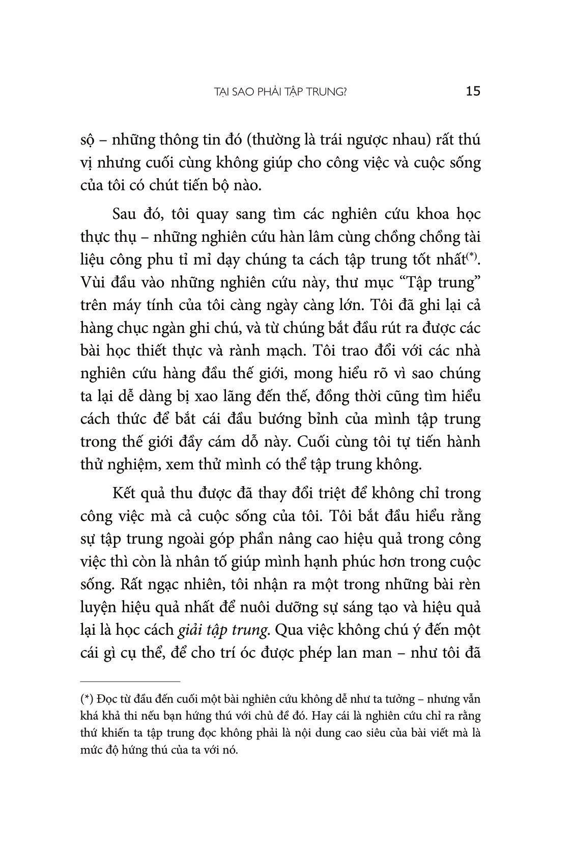 Siêu Tập Trung - Tăng Hiệu Quả Trong Một Thế Giới Đa Đoan