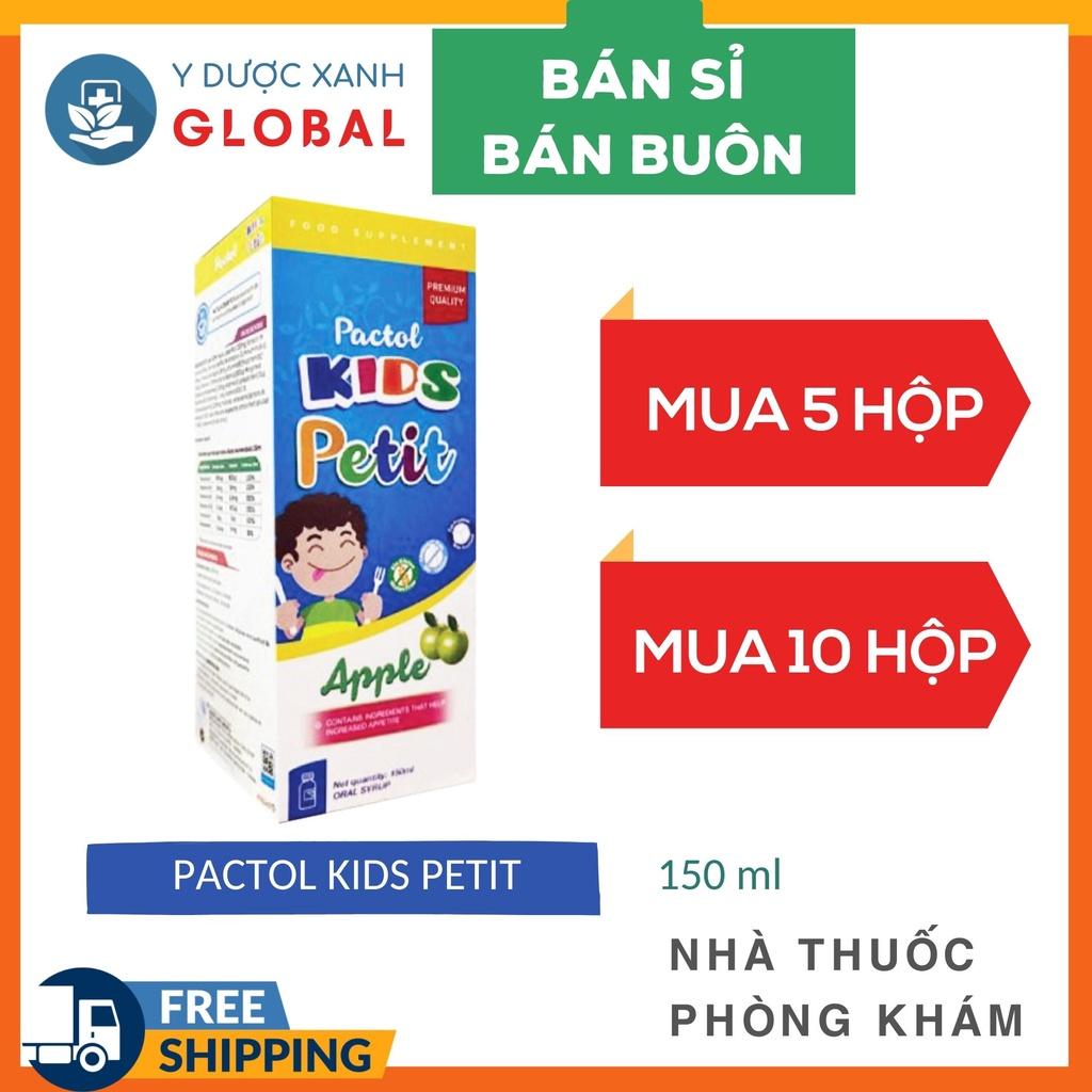 PACTOL KIDS PETIT, 150ml, Siro hỗ trợ bé ăn ngon miệng của Châu Âu - Y Dược Xanh