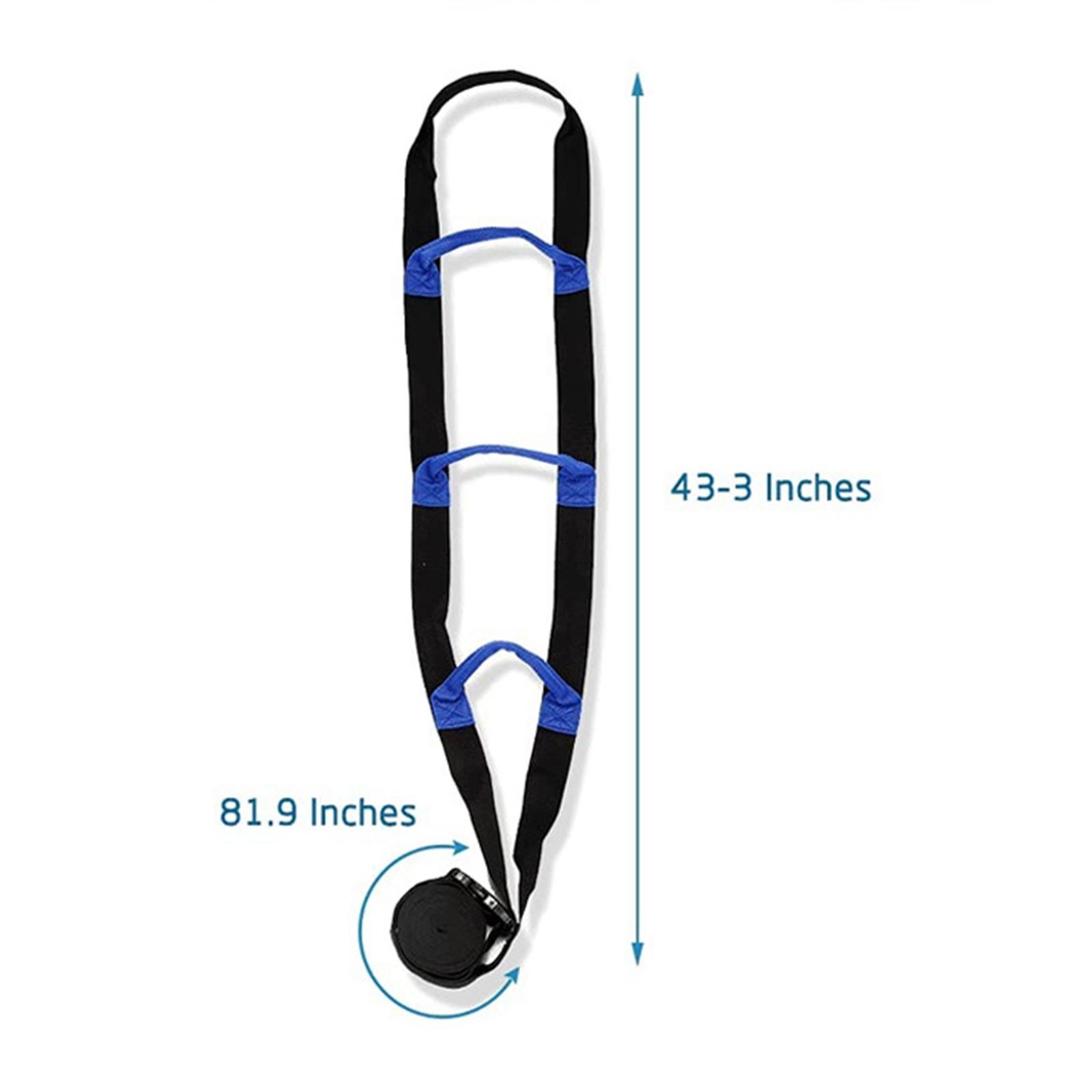 Bed Ladder Assist Padded Hand Grip Rope Ladder Sit up Hoist for Elderly