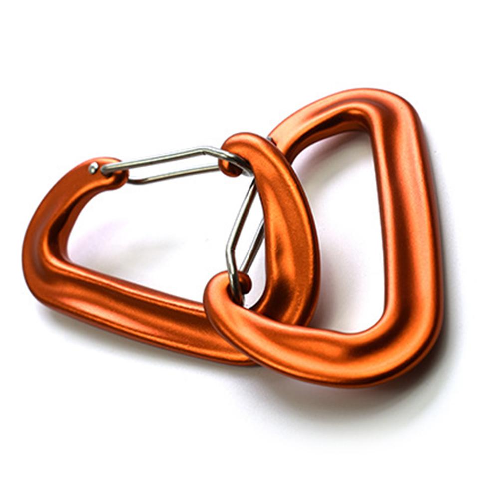 2 Móc Khóa Carabiner Cao Cấp Có Cổng Kẹp Chịu Lực Nặng 12KN Siêu Nhẹ Cho Võng Cắm Trại