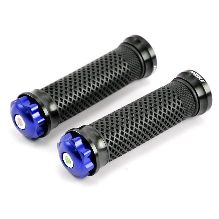 1 Cặp Vỏ Bọc Tay Lái Xe Đạp / Xe Máy 22mm Bằng Cao Su Chống Trượt