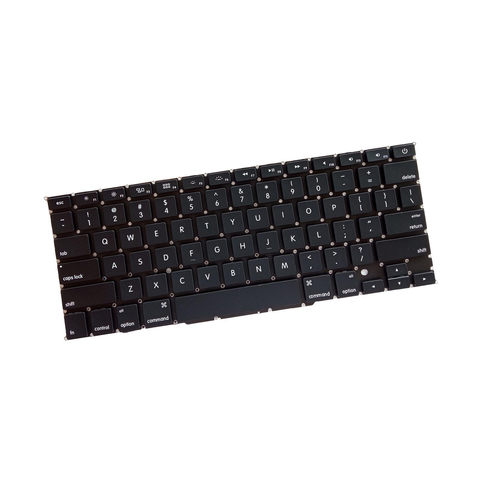 Laptop Replacement Keyboard US Layout Black English for A1398 ME665 ME663