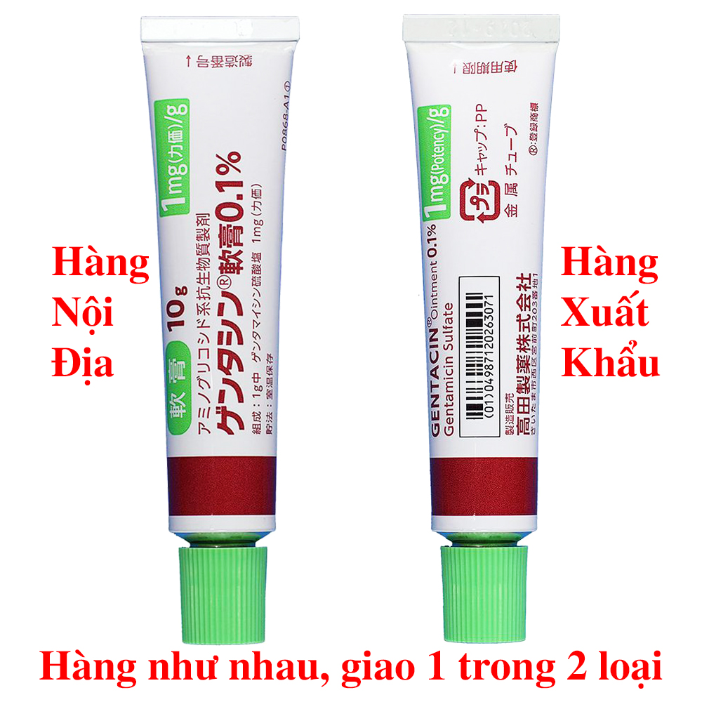 Kem Mờ Sẹo Gentacin của Nhật 10g - Hỗ trợ trị sẹo lồi sẹo lõm