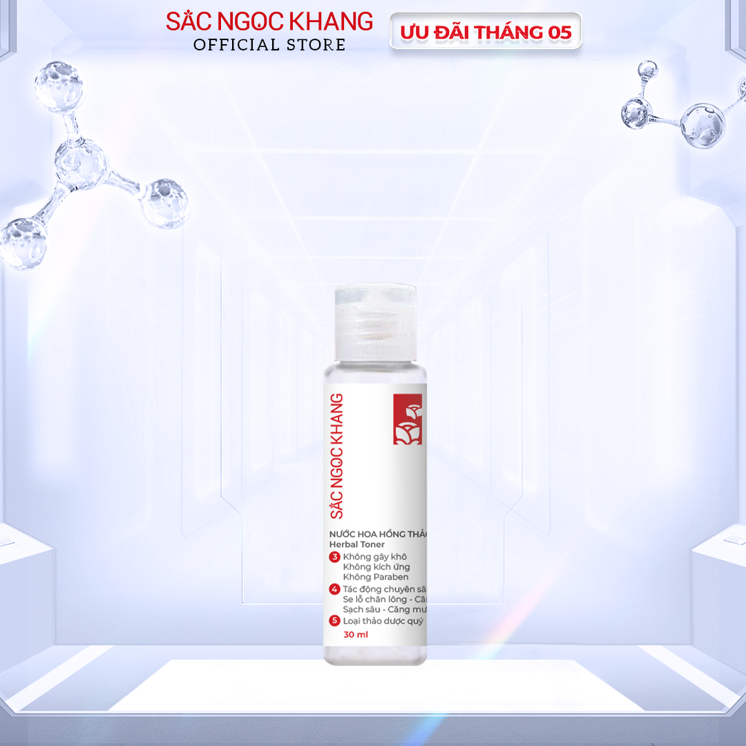 [Size du lịch] Nước hoa hồng 30g 