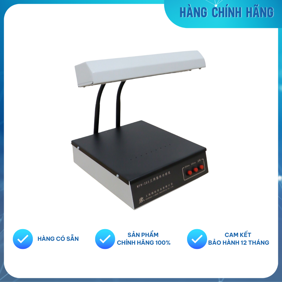 Chia sẻ Đèn soi UV sắc ký bản mỏng Trung Quốc | Model: WFH-203