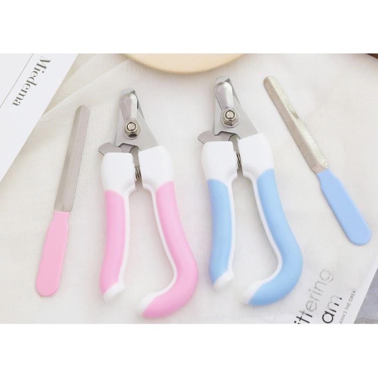 Bộ kềm cắt móng kèm giũa móng cho chó mèo - size lớn