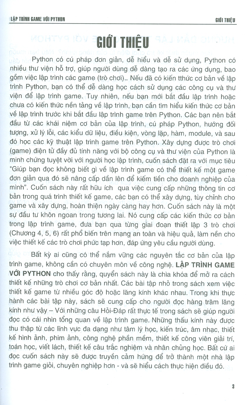 Lập Trình Game Với Python