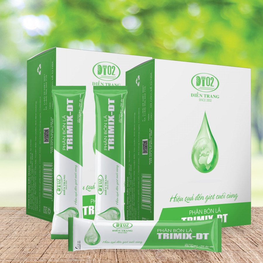 Combo 2 hộp Phân bón lá Trimix DT 10ml