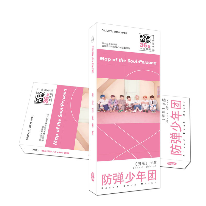 BTS đánh dấu trang bookmark map of the soul: persona