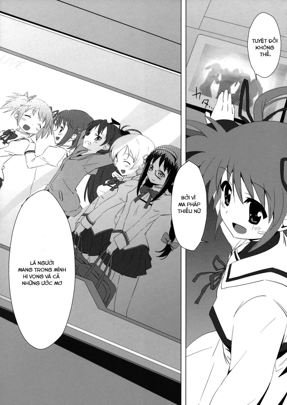 mahou shoujo lyrical nanoha x madoka (crossover) chapter 1 28