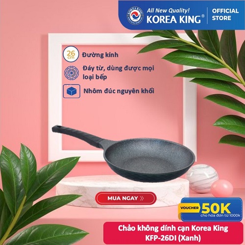 Chảo cạn Diamond Korea King size 26cm KFP-26DI