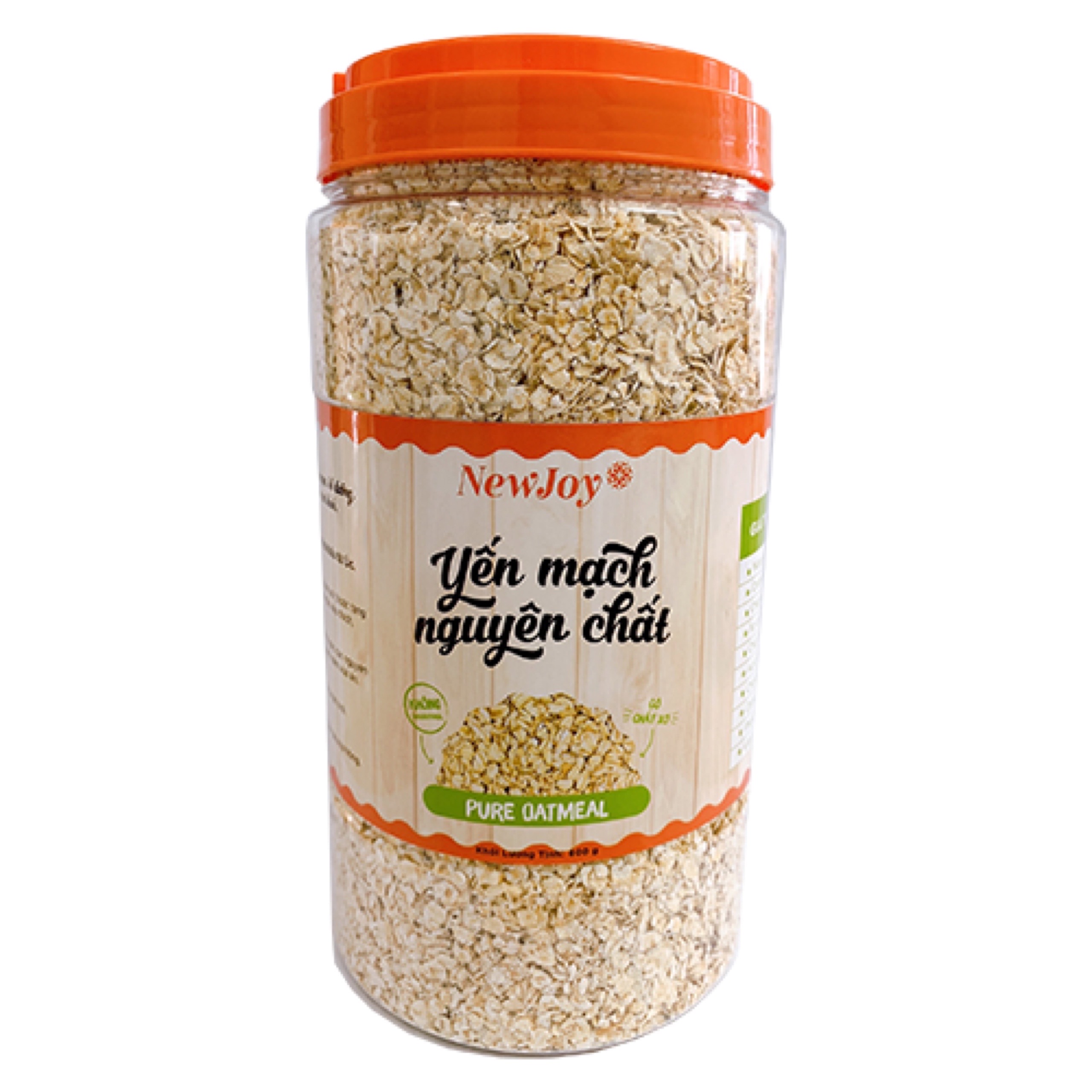 Yến Mạch Nguyên Chất NewJoy Hũ 800g