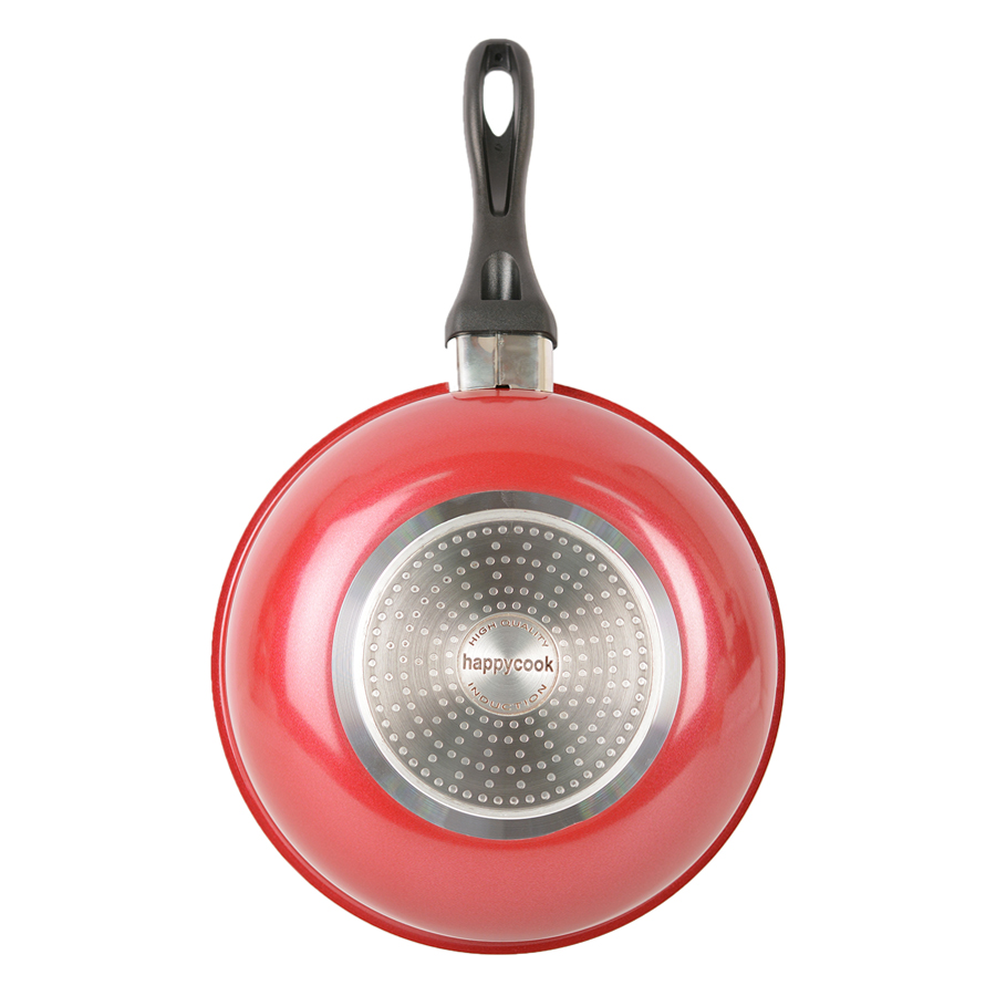 Chảo Sâu Chống Dính Vân Đá Đáy Từ Happycook 28cm CSDD-28IH