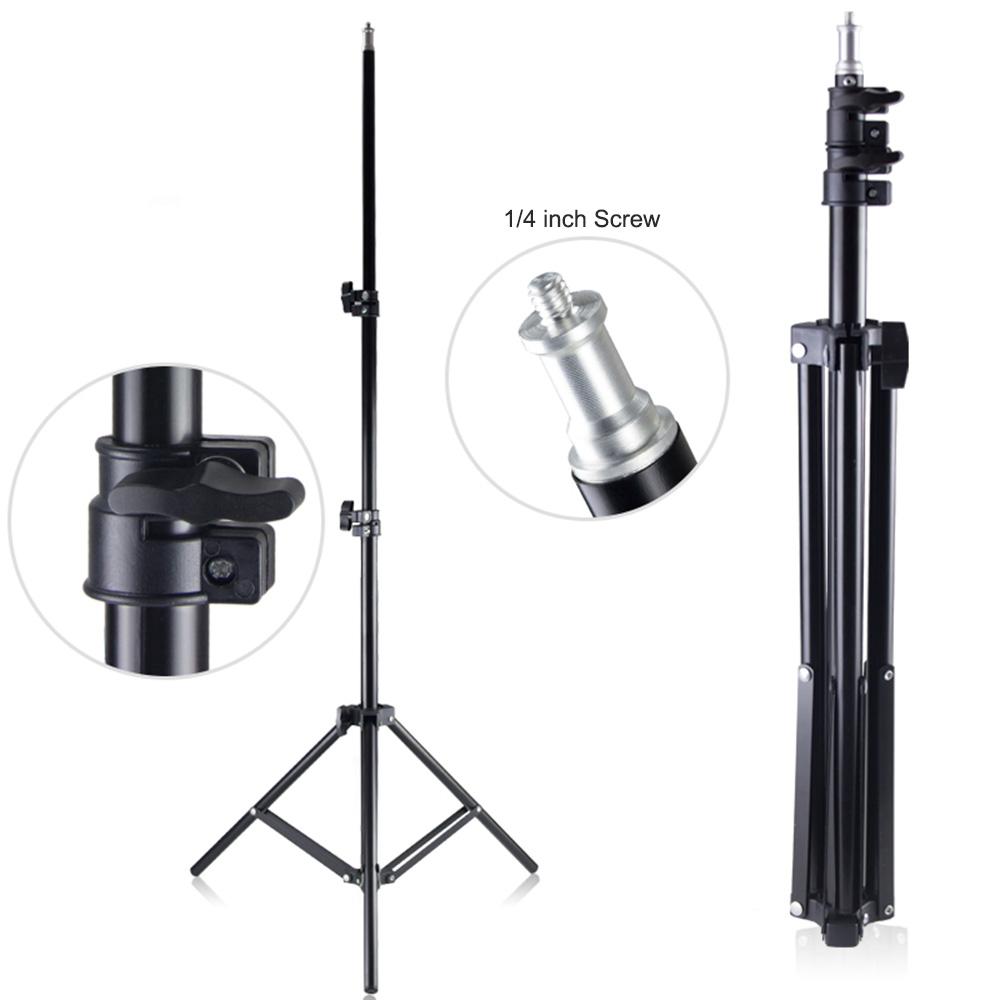 Giá đỡ chân máy Chiều cao 1,6M / 5,2ft bằng kim loại có thể điều chỉnh Max.