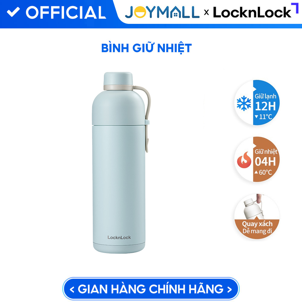 Bình giữ nhiệt Lock&ampLock Belt Bottle LHC4267MIT 490ml – Màu Mint